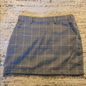 Plaid Mini Skirt